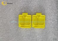 Cassette Shutter Door NCR ATM Parts Warna Kuning Untuk Ukuran Kecil Kiri / Kanan