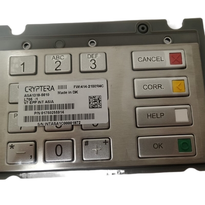 01750255914 Diebold Nixdorf 1750255914 EPP V7 ESP INT Pinpad Amerika Selatan Keyboard ATM Bagian