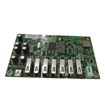 Suku Cadang Mesin ATM NCR Swalayan Kartu Kredit Universal Skimmer 7 Port USB HUB Peralatan Keuangan
