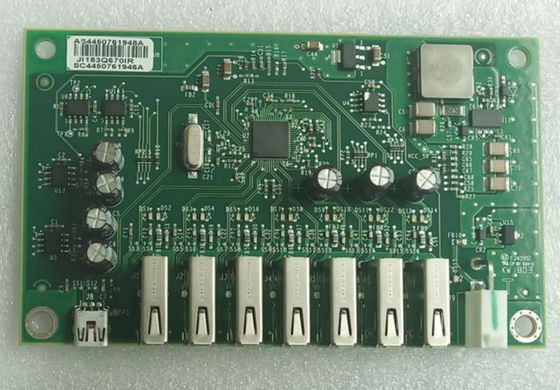 Harga bagus 445-0761948 GBRU NCR ATM Bagian Universal USB Hub PCB Top Assembly on line