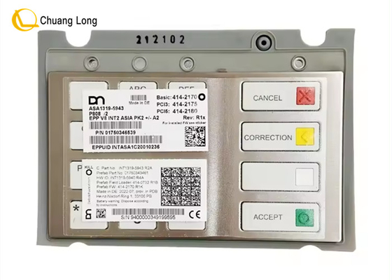Bagian ATM Diebold Nixdorf DN200 DN450 DN470 DN490 EPP V8 INT ASIA PK2+ -A2 Keypad Keyboard 01750346539 1750346539