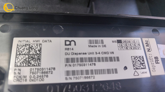 Bagian mesin ATM Diebold Nixdorf DU Dispenser Unit 3-4 CMD V6 01750312648 1750312648
