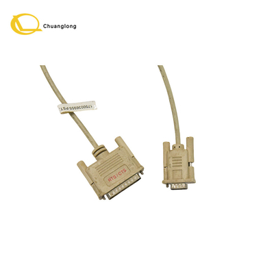 Wincor POS suku cadang Wincor Nixdorf Serial 2M printer kabel data (DB9/DB25 Male) Kabel 1750036955 01750036955