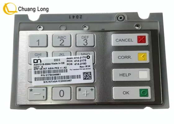 Bagian mesin ATM Diebold DN Wincor EPP V8 INT ASIA PK2 1750346861 01750346861