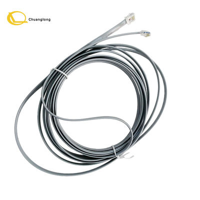 Harga bagus NCR ATM Mesin Bagian Kabel 12 kaki 4M RJ11 Untuk RJ11 Shuter Kabel 0090023178 on line
