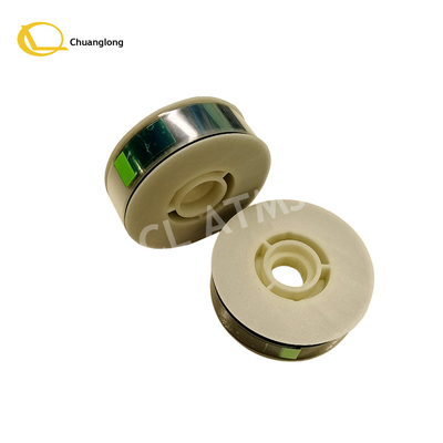 Bagian ATM NCR Escrow Tape Gear Putih Hitam 009-0017579 009-0017578