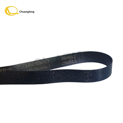 ATM Bagian Fujitsu F56 Dispenser Belt F56 Multi Cassette Bill Dispensing Unit Transport Belt 10x253x0.7mm 10*253*0.7
