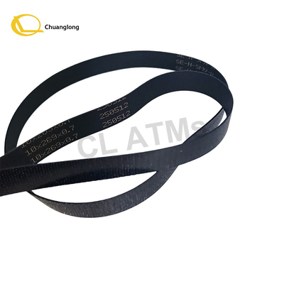 Bagian ATM Fujitsu F56 Dispenser Belts F56 Multi Cassette Bill Dispensing Unit Transport Belts 10x269x0.7mm 10*269*0.7
