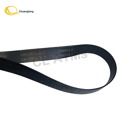 Bagian ATM Fujitsu F56 Dispenser Belts F56 Multi Cassette Bill Dispensing Unit Transport Belts 10x269x0.7mm 10*269*0.7