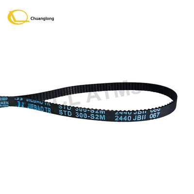 Bagian ATM Fujitsu F56 Dispenser Timing Belt F56 Multi Cassette Bill Dispensing Unit Timing Belts S2M300-6 300-S2M