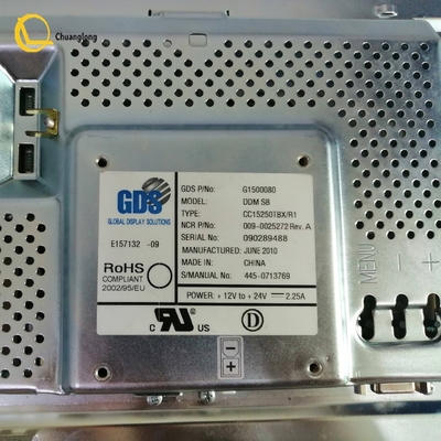 009-0025272 445-0713769 Inch Standar Brite NCR Self Serv 66xx 15 LCD NCR 6625 Monitor Display 0090025272 4450713769