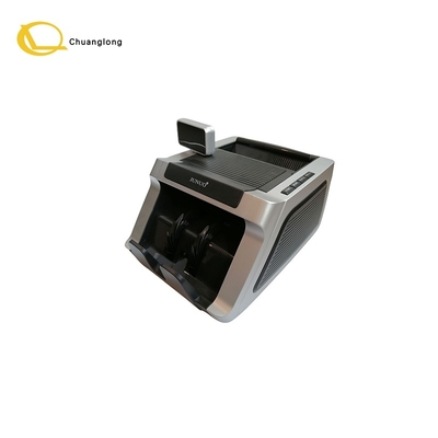 JUNUO C05 Money Counter Detector Hitam dengan LED Display Mesin Bill Cash untuk Bank Counters