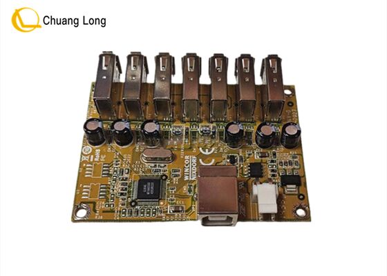 Harga bagus Suku Cadang Mesin ATM Wincor Nixdorf 7-Port USB 2.0 Hub Controller Board Model 01750210306 1750210306 on line