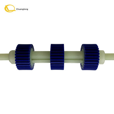 Suku Cadang Mesin ATM Wincor Nixdorf Diebold Nixdorf Cineo C4060 VS Module Blue Feed Shaft P/N 01750306595/1750306595