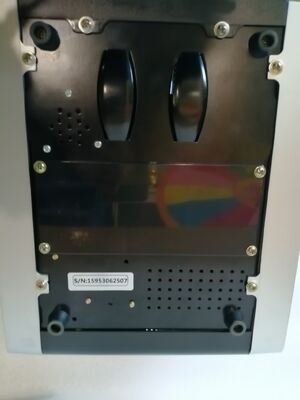 JUNUO C05 Mesin Bank Penghitung Uang Detektor Hitam dengan Tampilan LED