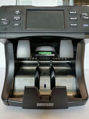 SH-208C-2CIS Metal Mix Pocket Value Counter Peralatan bank keuangan dengan detektor uang untuk pengelolaan uang tunai NT808251100550001