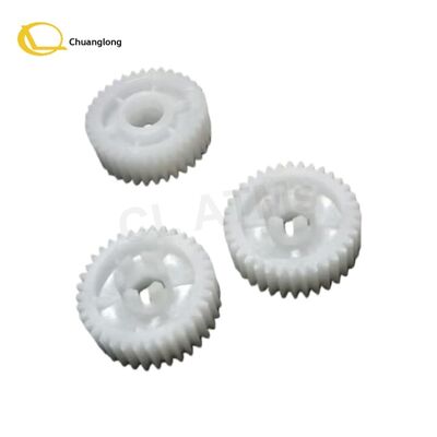 Harga bagus 4450633963   445-0633963 Suku Cadang ATM Aksesori NCR Plastik 36 T Drive Gear Gigi Putih on line