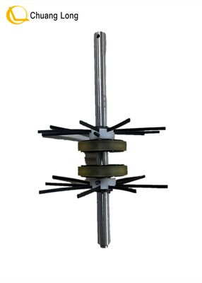 Suku Cadang Mesin ATM Fujitsu F56 Presenter Poros Transport Dasar Belakang Rakitan Rol Uang Tunai