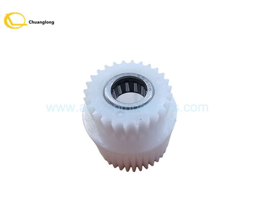 Harga bagus 4450632941 445-0632941 ATM Bagian Mesin NCR roda gigi ganda ATM karet pulley Gear pulley 36T/26G dengan bearing on line