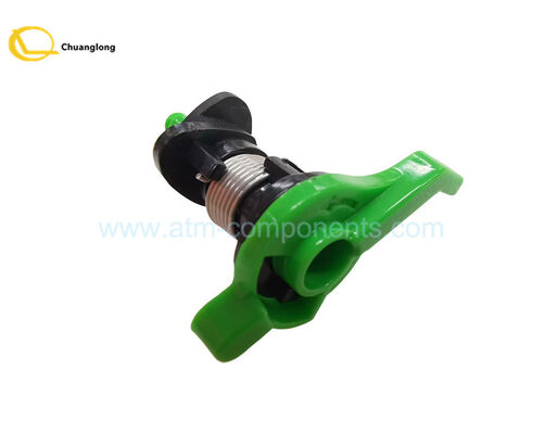 Harga bagus 1750043537 01750043537 Suku Cadang Mesin ATM Wincor Tuas Kaset Kunci Plastik Hijau Tuas Kunci on line