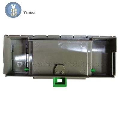 4450693308 445-0693308 2040000217 NCR Tutup Bin Pembersih tertutup dengan kunci dan pegangan Bagian mesin ATM untuk NCR S1 Reject Cassette