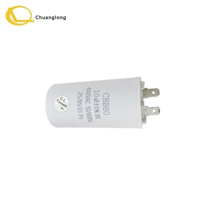 Harga bagus CBB60 60μF 450V AC Motor Run Kondensator 2-Wire 50/60Hz 50×95mm NCR Wincor Diebold ATM CRM Selfserv Kiosk Mesin Perbankan suku cadang on line