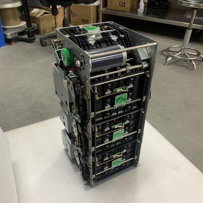 NCR CDM-4000 Dispenser Modul Cash Dispenser CDM-4000C3 Dispenser dengan 3 Kaset dan 1 Reject Box ATM CRM Kiosk Selfserv Mesin Bagian