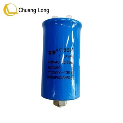 Harga bagus NCR S1 Kondensator RUN 8UF 009-0008121 10UF 450V 5060HZ 0090008121 Kapasitas Listrik CBB65 ATM CRS Selfserv Kiosk Mesin Bagian on line