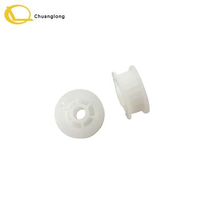 Harga bagus OKI BCC00006 RG7 Sabuk Penekan Tagihan Roda Gigi BCC-00006 Roda Gigi Plastik Putih Bagian Mesin ATM CRM Selfserv Kiosk Yihua 6040W on line