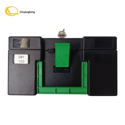 Harga bagus Suku Cadang Mesin ATM GRG CDM8240N-NNV-001 Suku Cadang ATM Kaset Uang Kertas YT4.100.2158 Baru Asli Hitam+Hijau Setoran Tunai ATM on line