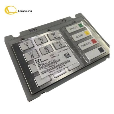 Harga bagus 1750346451 Mesin ATM Original suku cadang Diebold Nixdorf EPPV8 Keypad DN200 400 450 EPP Keyboard 01750346451 untuk Diebold ATM on line
