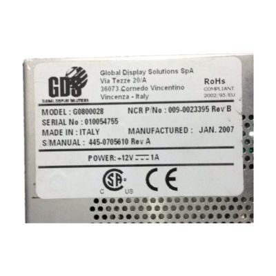 Harga bagus LCD LED NCR 8,4 inci (menggantikan CRT 10 inci) Kecerahan tinggi, 009-0023395 on line