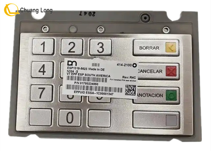 ESCROW EPP ATM Bagian Diebold Nixdorf DN V7 EPP keyboard keyboard Pinpad 01750234950 1750234950