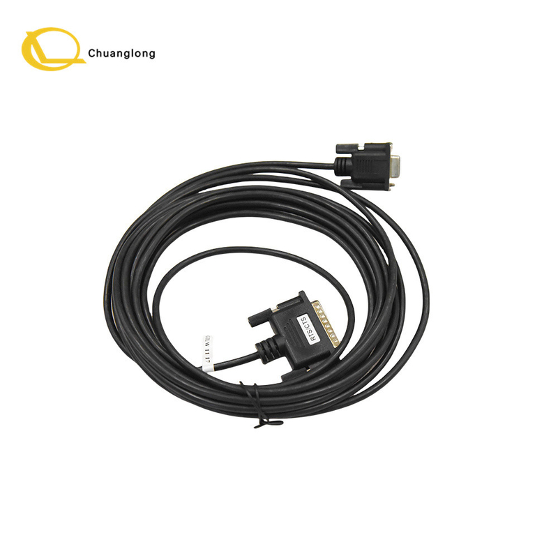 WINCOR ATM PART WINCOR NIXDORF 01750053934 Kabel data RTS/CTS 25M/9F 6m Hitam