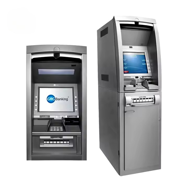 ATM NCR Wincor Diebold Hitachi Oki Hyosung Lobby Mesin lengkap GRG H22N Mesin ATM Perbankan