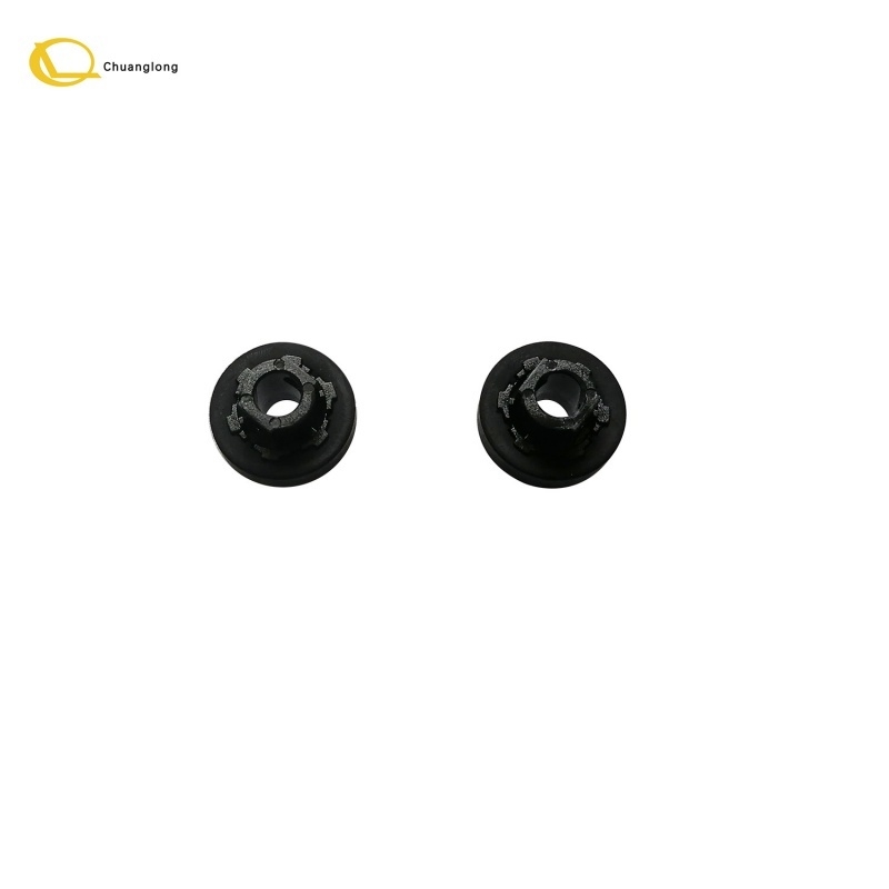 998-0235676 998-0235677 Roda hitam NCR 3Q8/58 Pembaca Kartu Roller 4mm Suku Cadang ATM