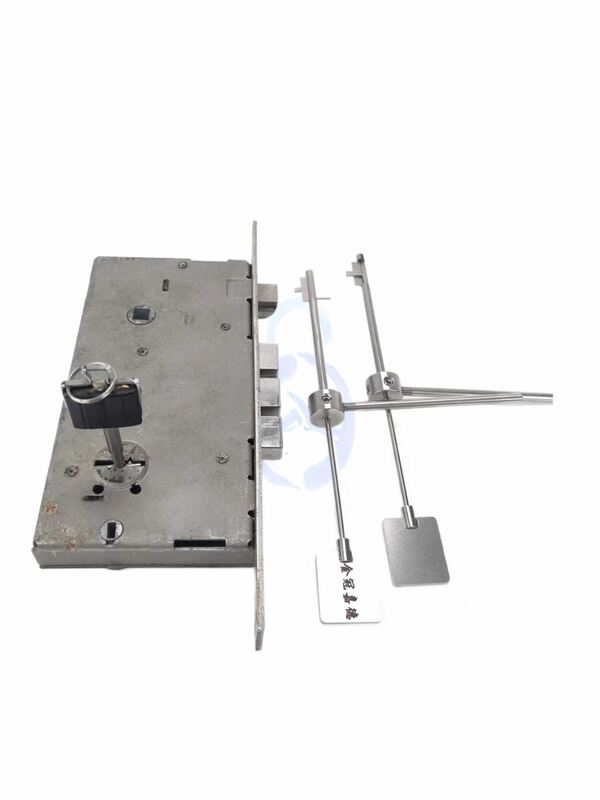 Grandmaster Crown kunci-picking alat dengan stainless steel menempa dibagi menjadi dua bagian yang cocok untuk arah yang berbeda