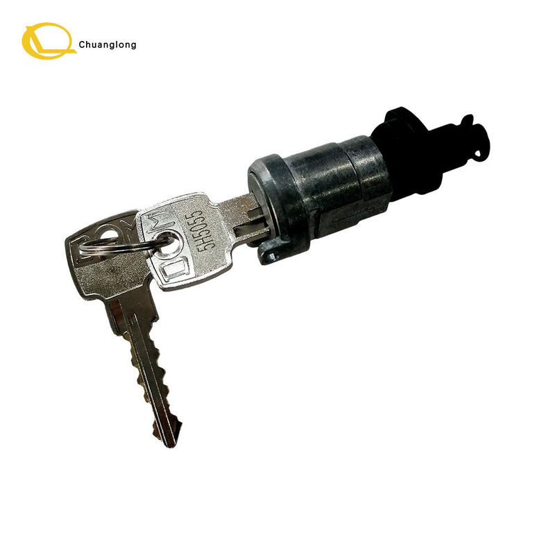 Suku Cadang ATM Wincor Nixdorf CMD Kaset Uang Logam Kunci Logam dengan Kunci P/N 1750062656 / 01750062656