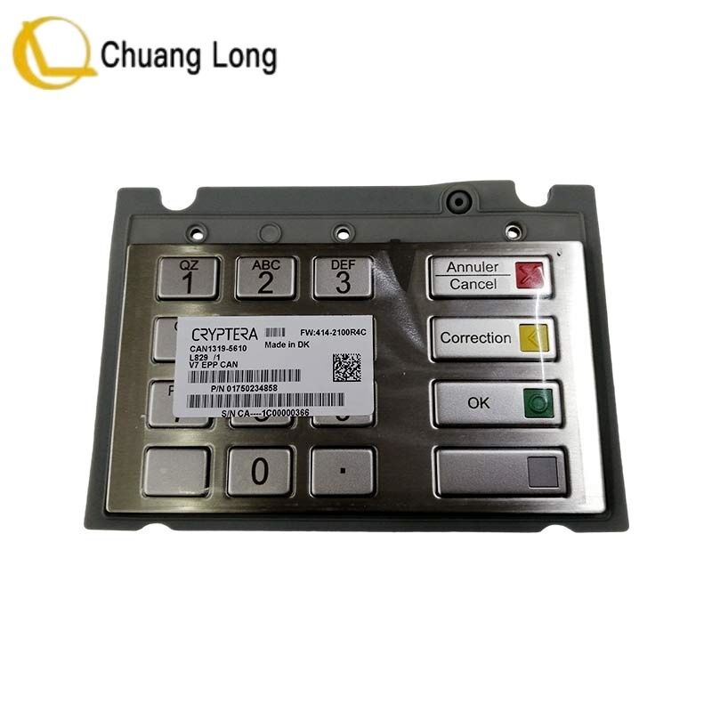 Wincor Nixdorf Diebold Nixdorf Asli dan Baru V7 EPP Dienkripsi Password Pinpad ATM Keamanan Keypad Keyboard 01750234858