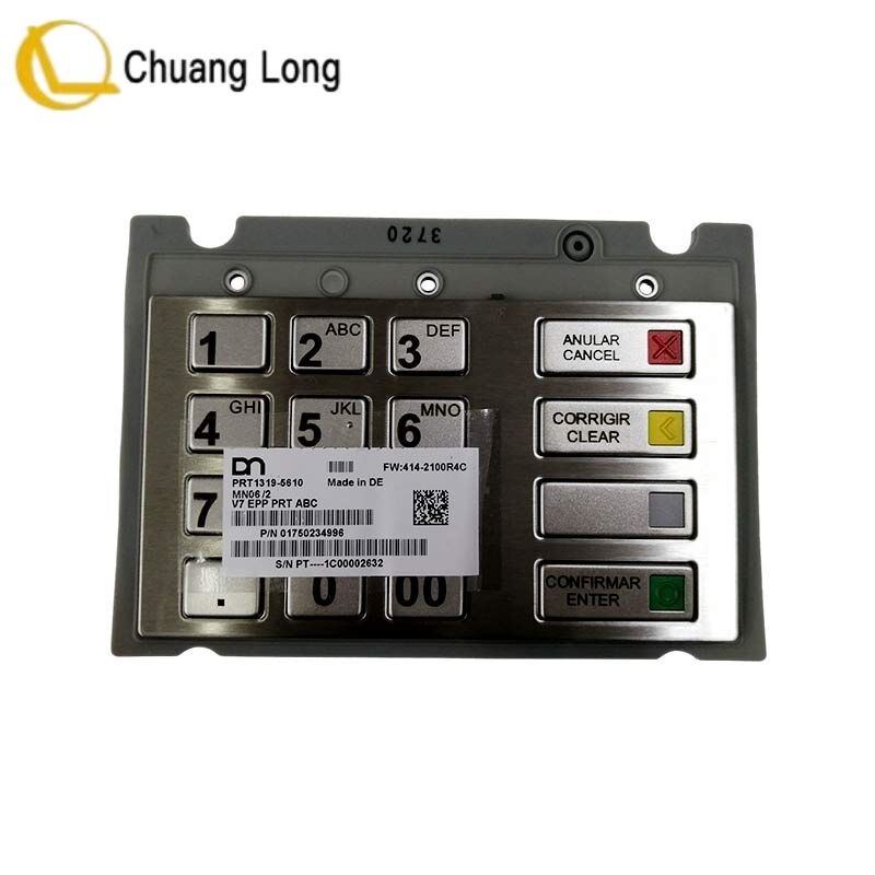 Diebold Nixdorf ATM Pinpad DN EPP V7 Keyboard PRT ABC Keypad Banyak Model yang Berbeda untuk Dijual 01750234996 1750234996