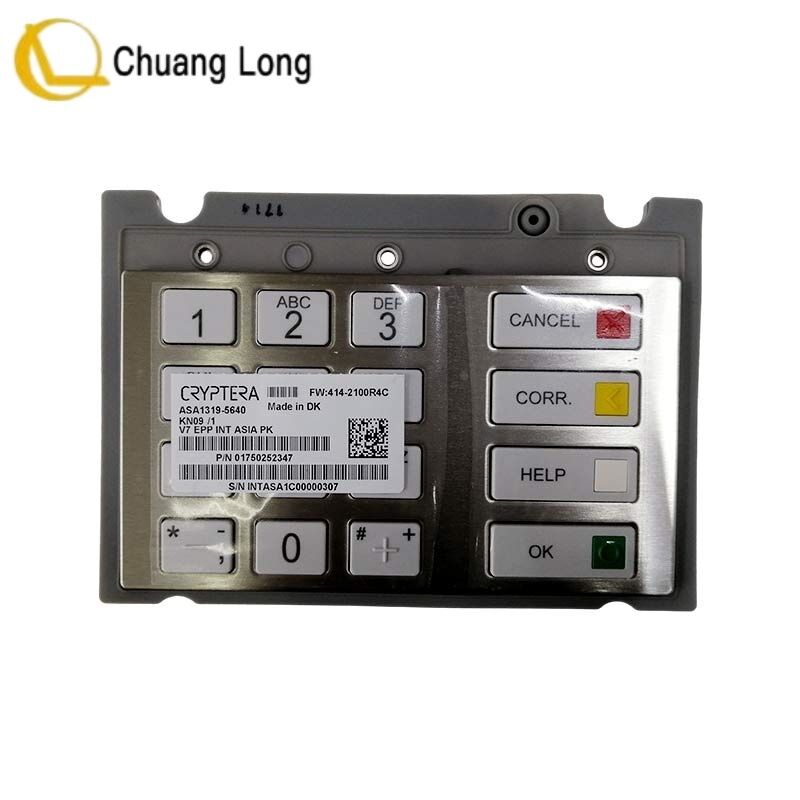 Diebold Nixdorf DN ATM Bagian EPP V7 INT Asia PK Versi Keyboard V7 Keypad 01750252347 1750252347