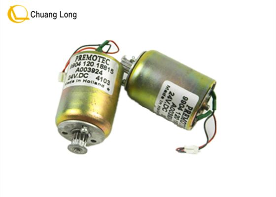 Harga bagus Bagian mesin ATM Glory NMD100 Dispenser uang Delarue NF200 MOTOR Penguncian Gear Motor A003924 on line