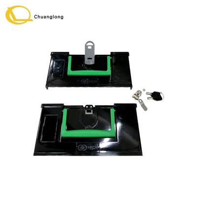 Harga bagus Penutup Kaset Tolak NCR S2 445-0756691-04 445-0763022 Penutup Plastik Kotak Uang dengan Pengunci dan Gagang Bagian Mesin ATM CRM Kios Selfserv on line