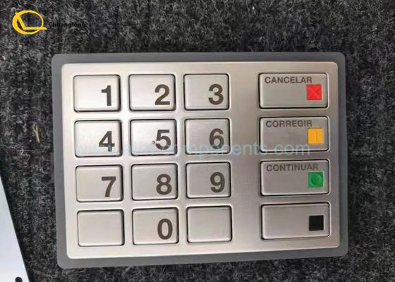 Harga bagus BSC LGE ST STL EPP ATM Keyboard Bahasa Spanyol Warna Silver Logistik Aman on line