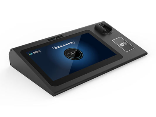 Harga bagus Desktop Multi - Modal Biometric Smart Vein Recognition / Face IC Card Recognition Terminal on line